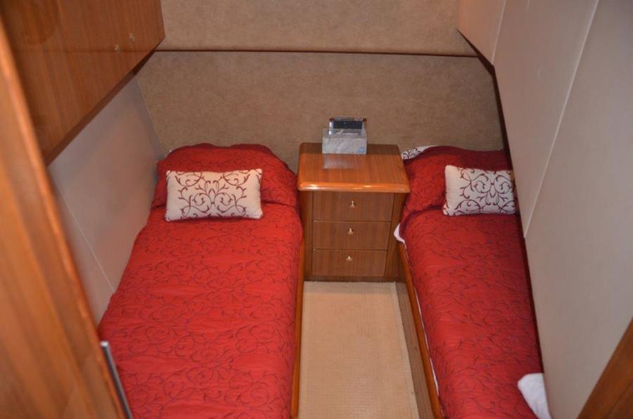 Viking 64 Enclosed Bridge Guest Stateroom