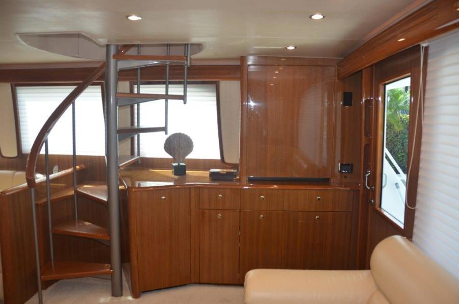 Viking 64 Enclosed Bridge Salon