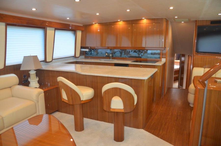 Viking 64 Enclosed Bridge Salon