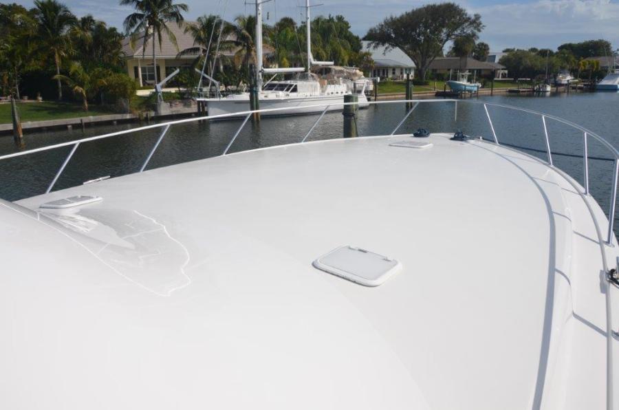 Viking 64 Enclosed Bridge Foredeck