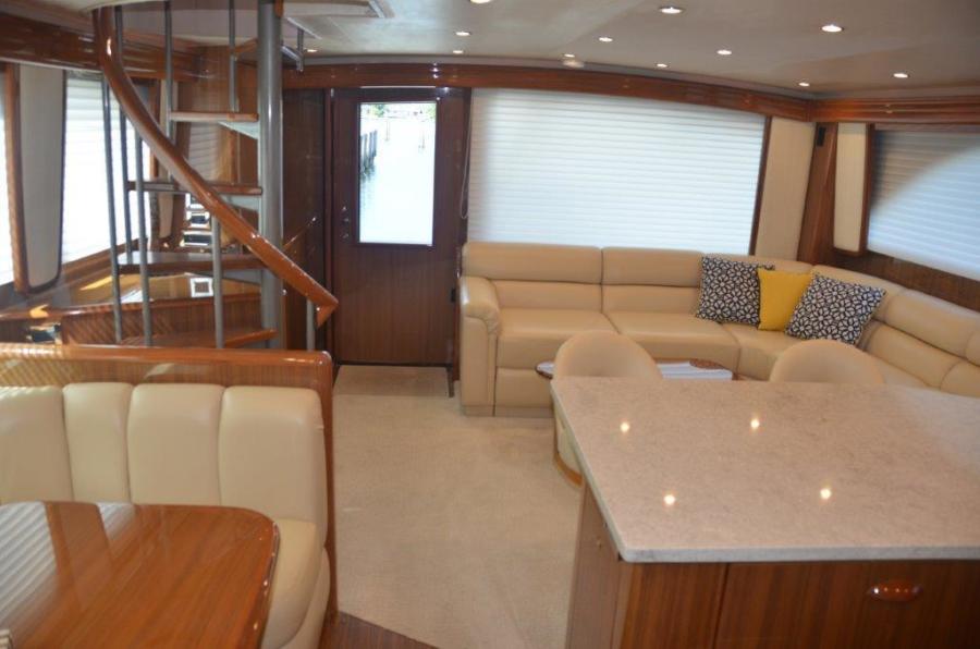 Viking 64 Enclosed Bridge Salon