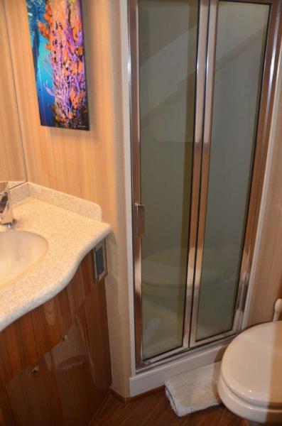 Viking 64 Enclosed Bridge Guest Head