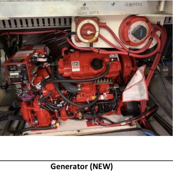 44 Silver Linings 1994 Carver 370 AC Generator