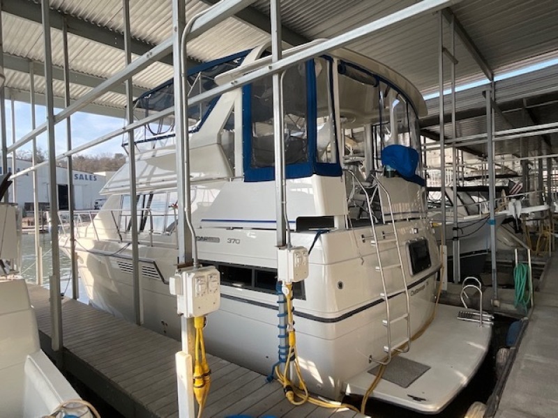 4 Silver Linings 1994 Carver 370 AC Port View