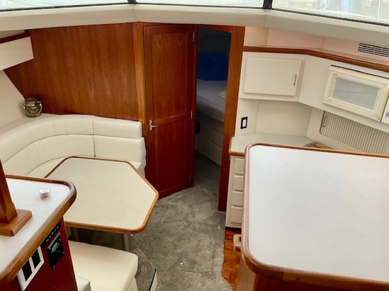 24 Silver Linings 1994 Carver 370 AC Galley 3