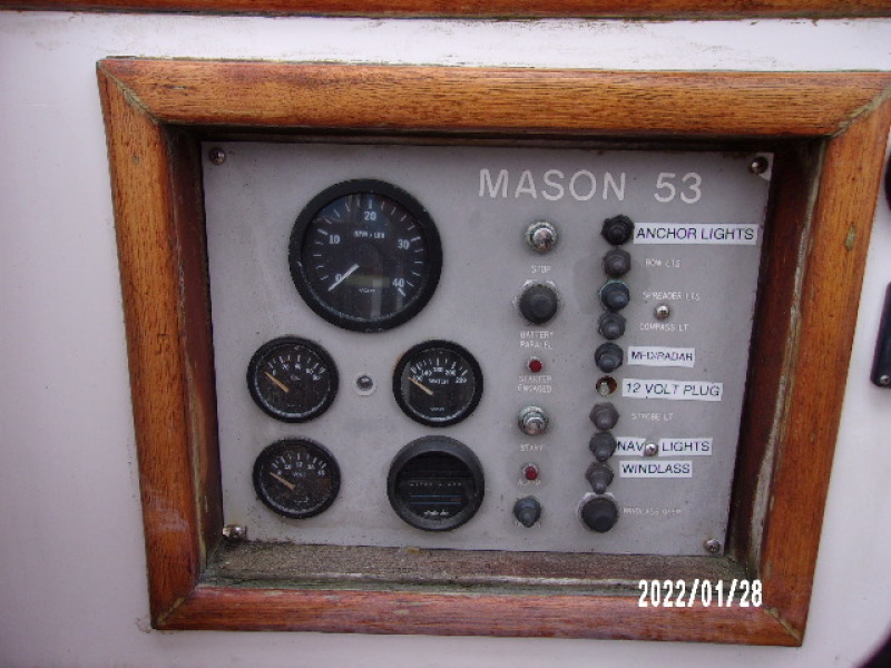 1982 Mason 53 Cutter