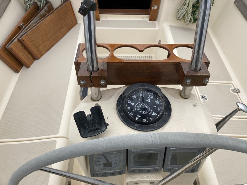 Helm station & hatch boards