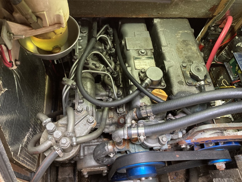 Yanmar centerline access