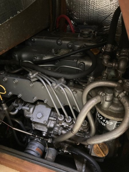Yanmar stbd side and filters
