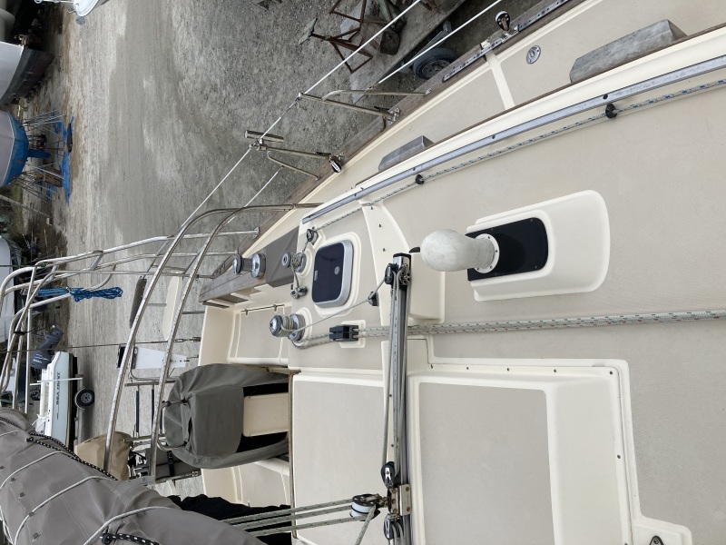 Port side facing aft