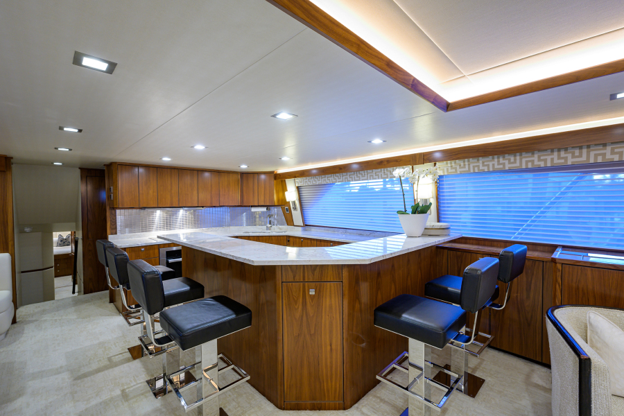 Viking 92 SWEET TUNA - Galley