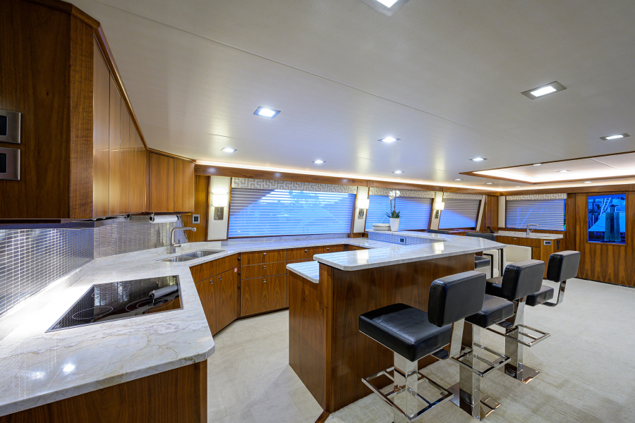 Viking 92 SWEET TUNA - Galley