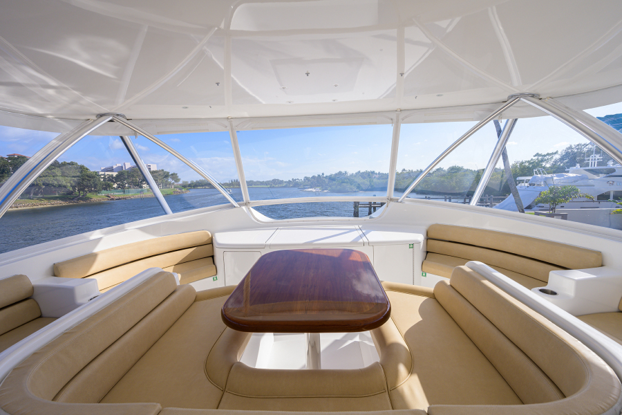 Viking 92 SWEET TUNA - Bridge Deck