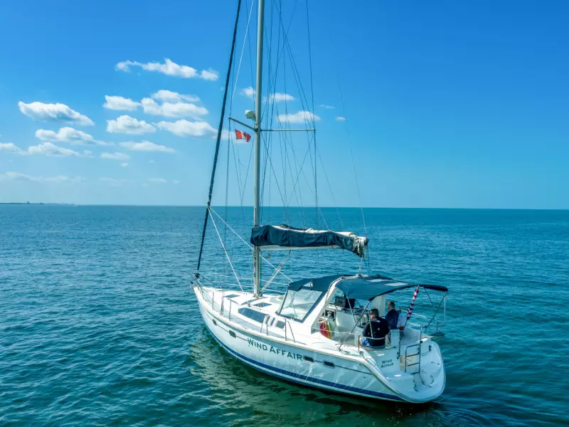 1996 Hunter 430