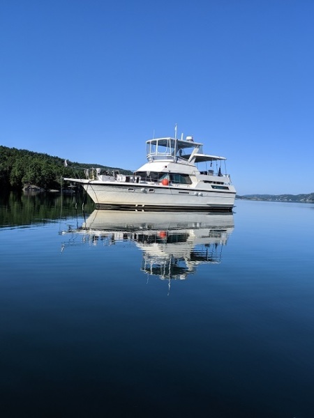40' Hatteras port profile