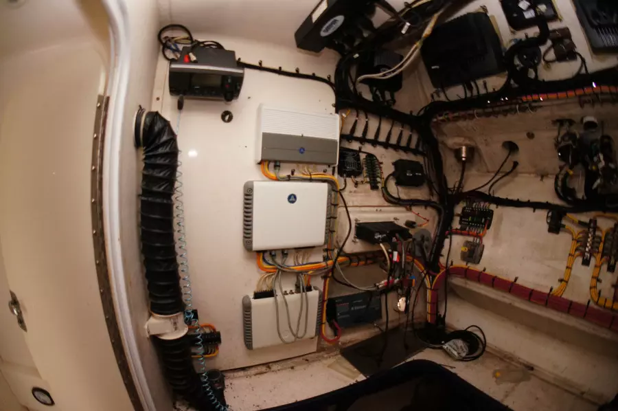 Wiring Behind Helm