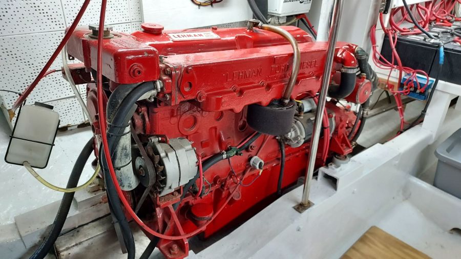 1094 Dorcas Ann Starboard Engine