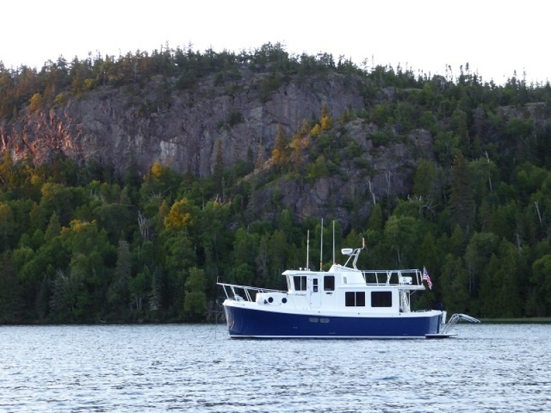 34' American Tug port profile
