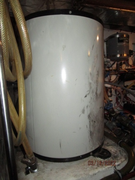 42' Ocean Alexander water heater