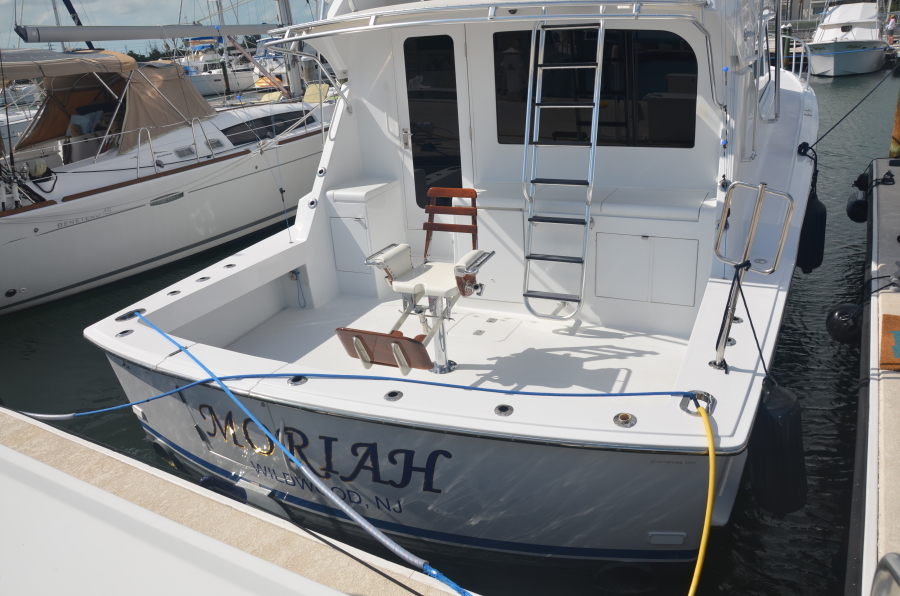 Hatteras 50-Moriah-Cockpit