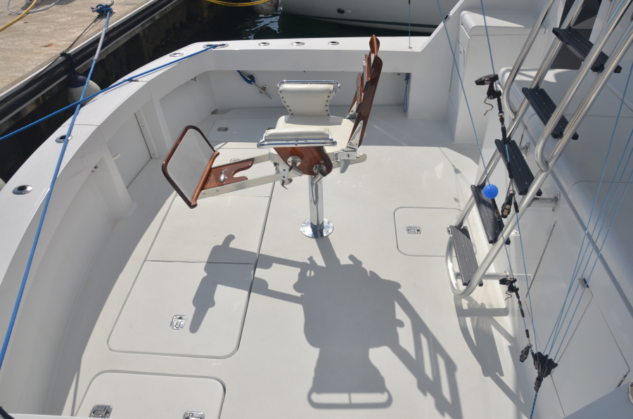 Hatteras 50-Moriah-Cockpit