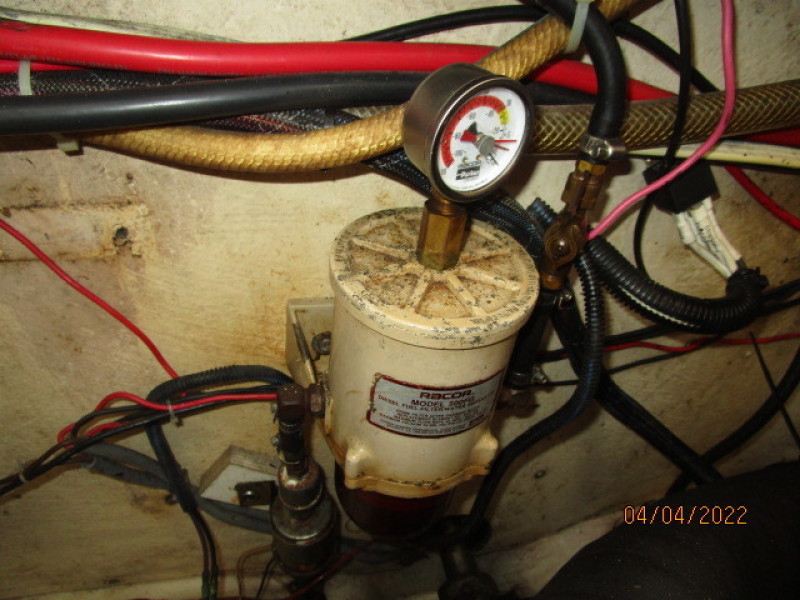 27' Albin Racor fuel filter