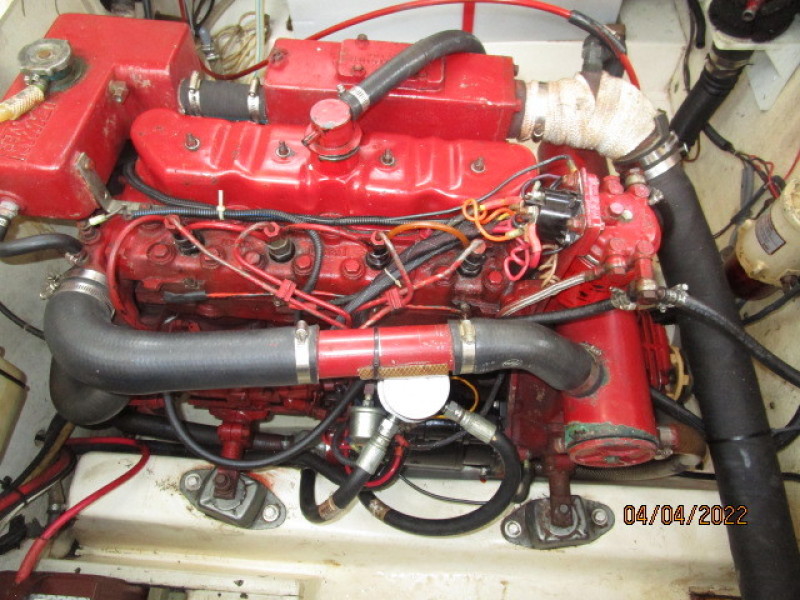 27' Albin main engine