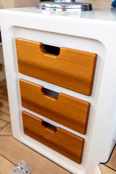 Helm Seat Storage