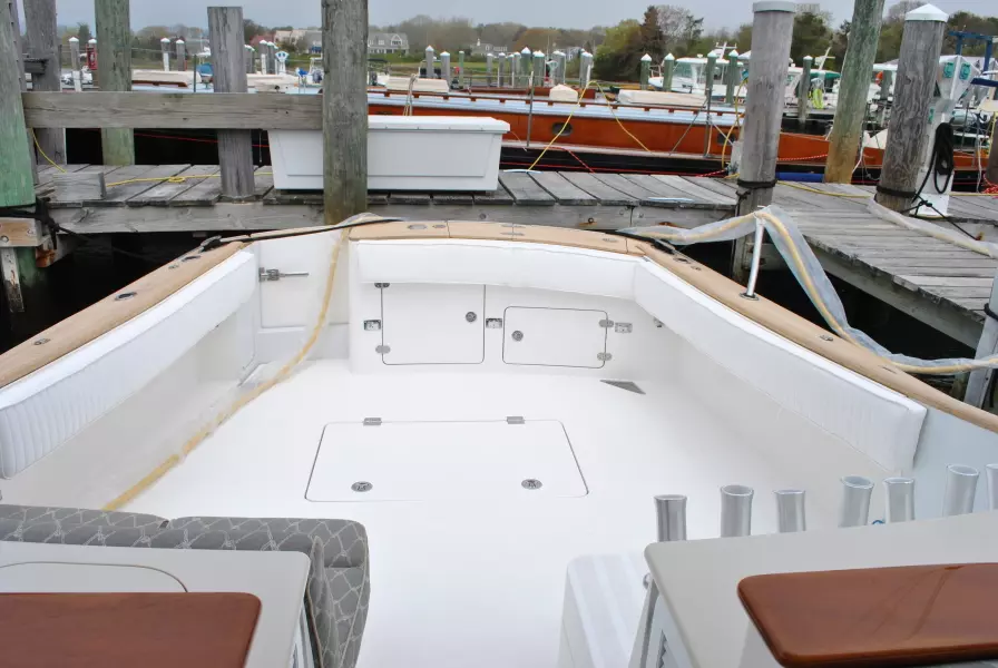 Cockpit Aft Fishing Set Up