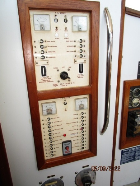 38' Wilbur electrical panel