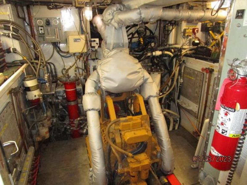 Bray Passagemaker engine room
