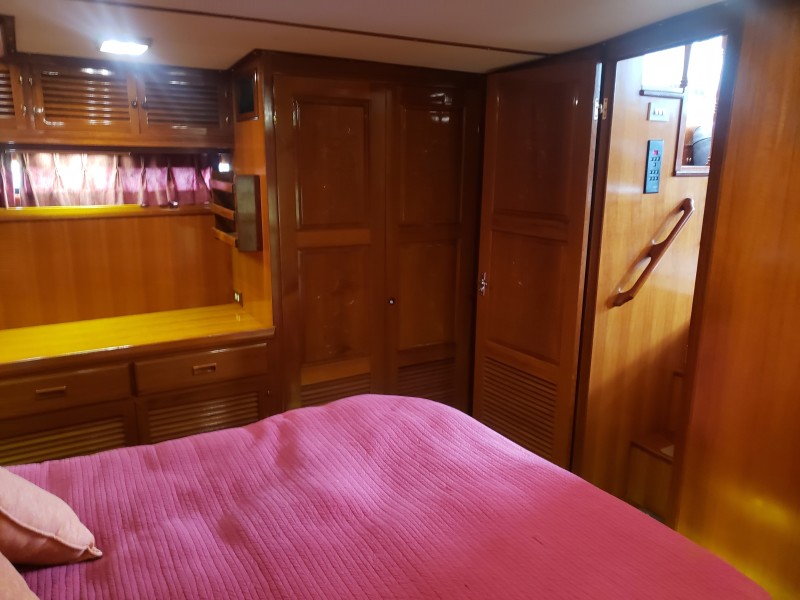 Looking Port in Stateroom 