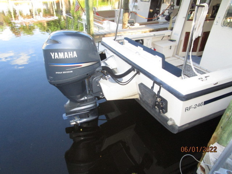 25' Rosborough outboard