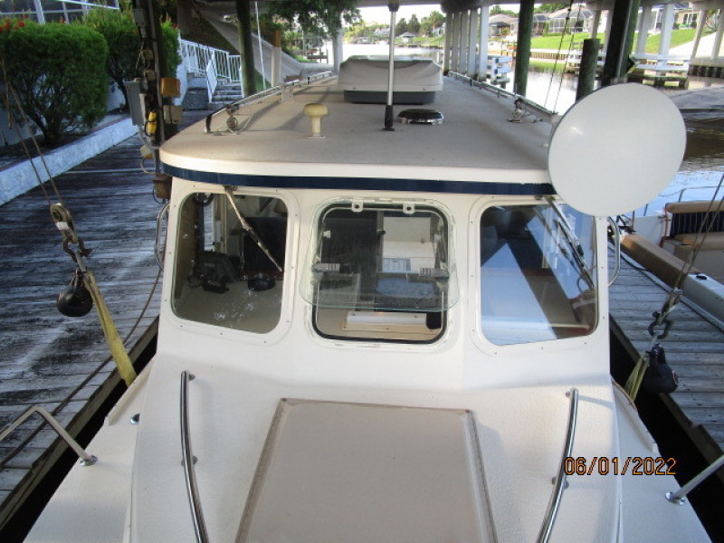 25' Rosborough foredeck aft