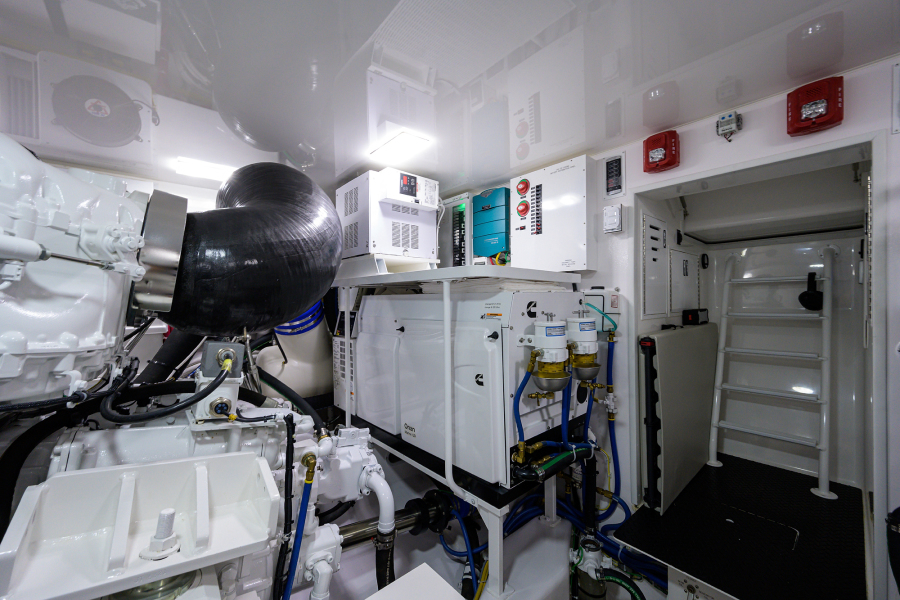 Viking 68 Uptight-Engine Room