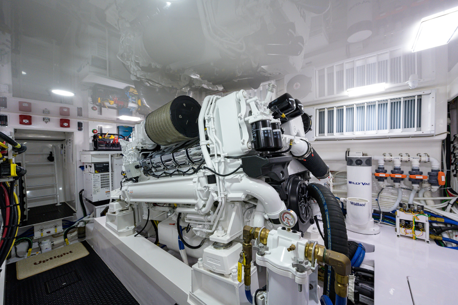Viking 68 Uptight-Engine Room