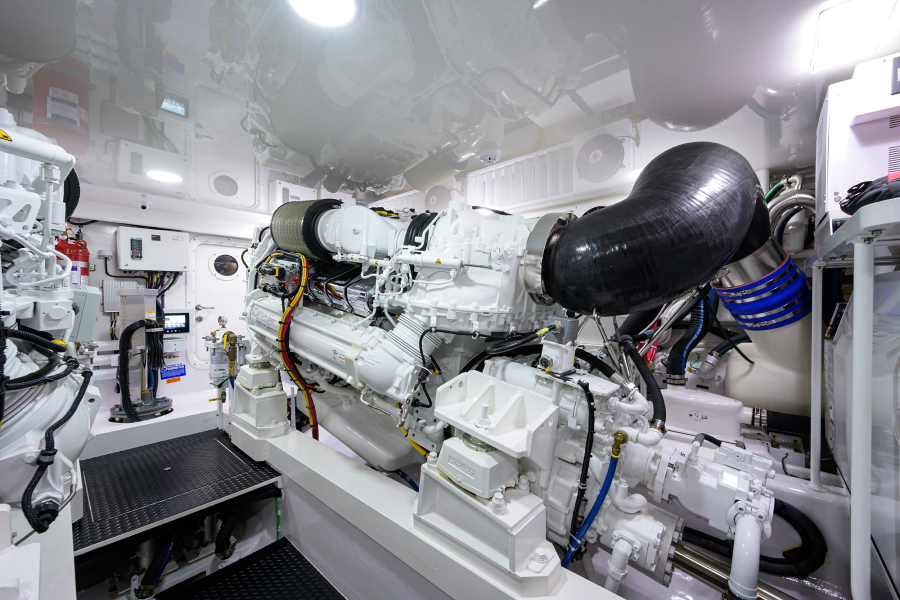 Viking 68 Uptight-Engine Room