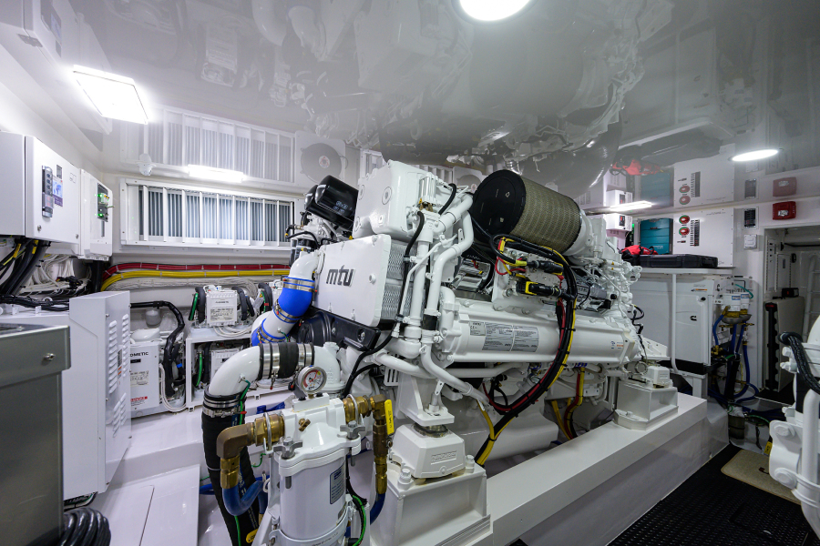Viking 68 Uptight-Engine Room