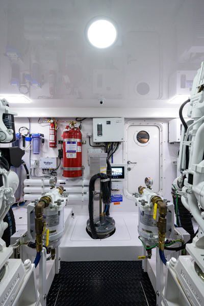 Viking 68 Uptight-Engine Room