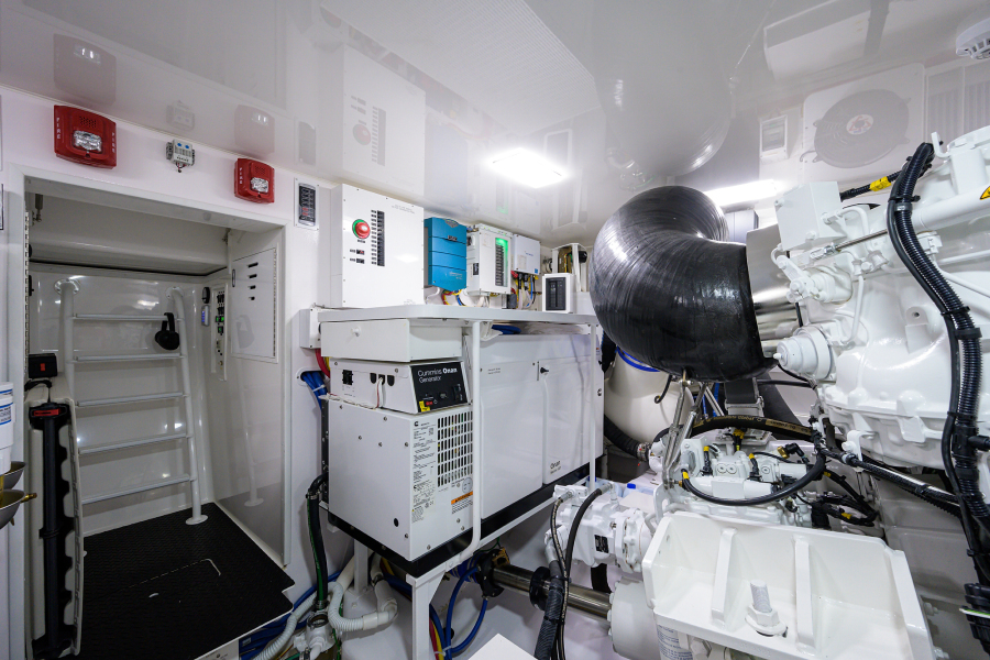 Viking 68 Uptight-Engine Room