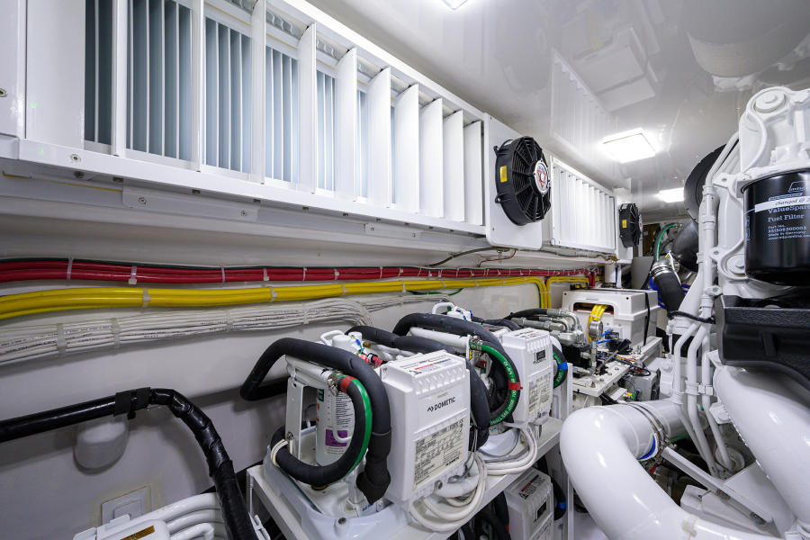 Viking 68 Uptight-Engine Room