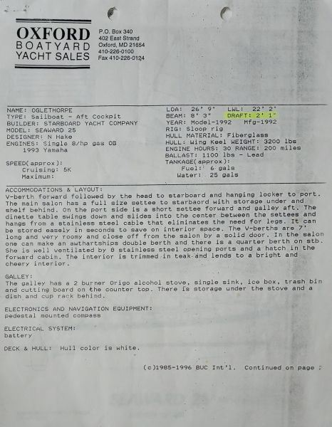 1993 Seaward