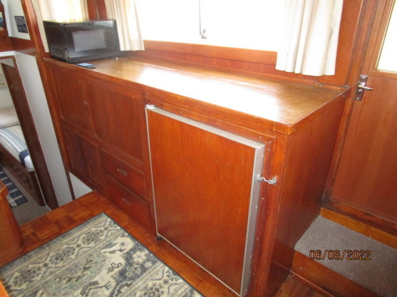 42' Grand Banks galley port aft