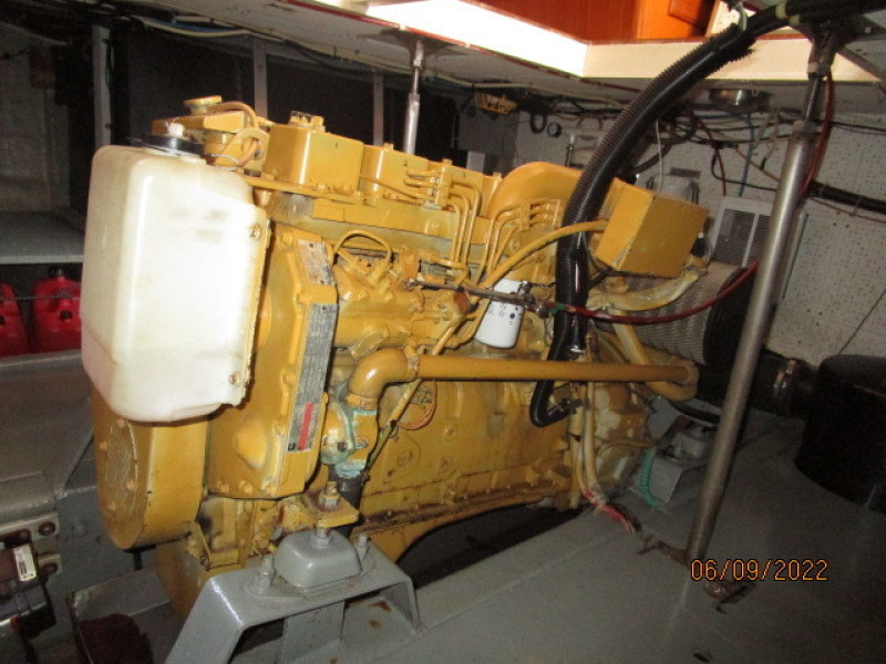 38' Marine Trader starboard main engine