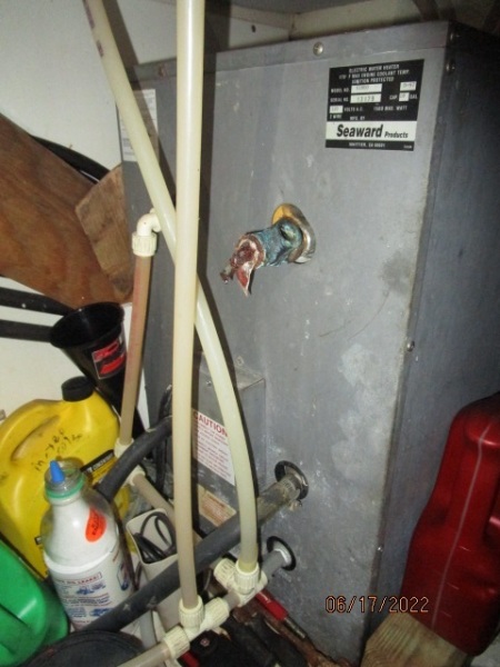 47' Bayliner water heater
