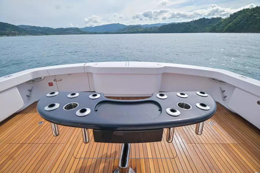 2022 Viking 58 Convertible - Battle Saddle