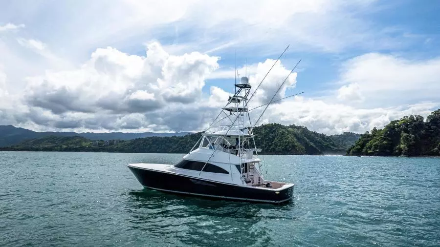 2022 Viking 58 Convertible - Port Profile