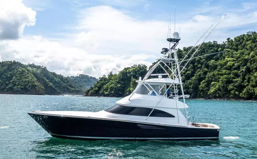 2022 Viking 58 Convertible - Port Profile