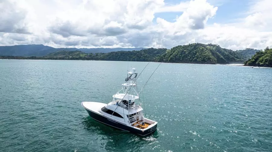 2022 Viking 58 Convertible - Port Profile