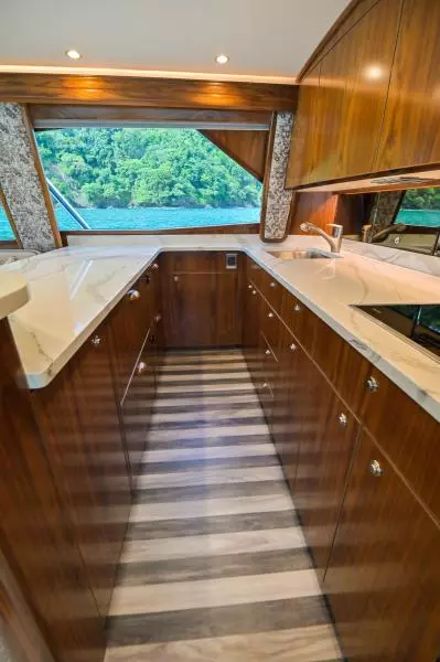 2022 Viking 58 Convertible - Galley